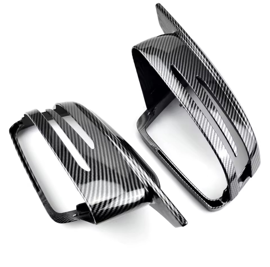 Aggresive Carbon Fiber Mirror Caps