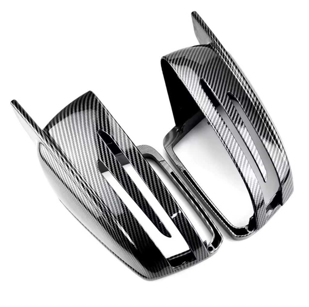 Aggresive Carbon Fiber Mirror Caps
