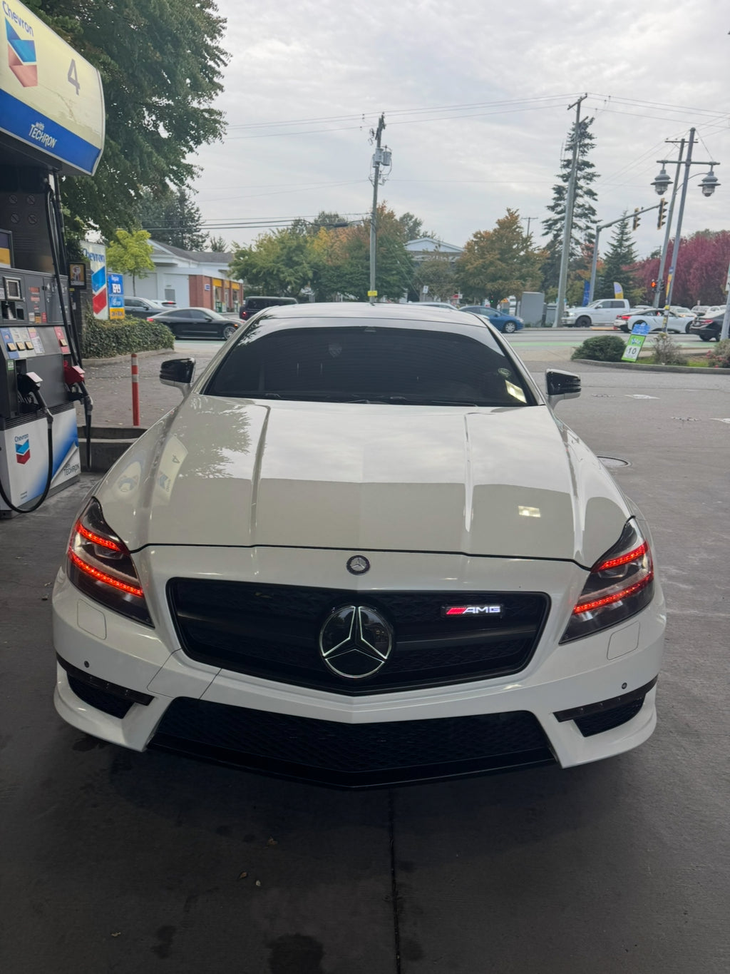 Cls Prefacelift Colored Headlight stripe