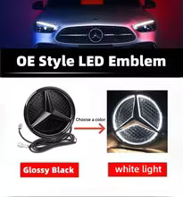 Mercedes Light Up Front Logo