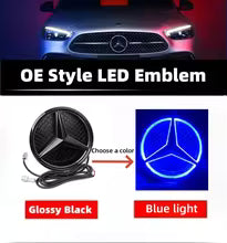 Mercedes Light Up Front Logo